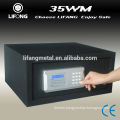 Hotel safe box with time lock